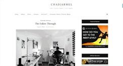 Desktop Screenshot of chadarmel.com